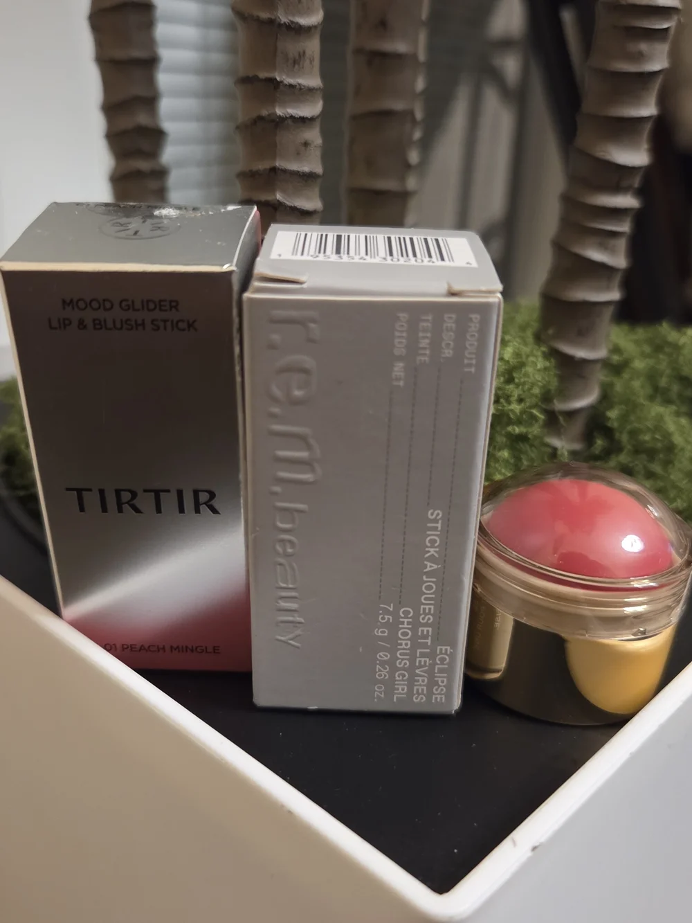 Merit Flush Balm + Half Magic Cheek & Lip Stick + TIRTIR Mood Glider Blush Bundl